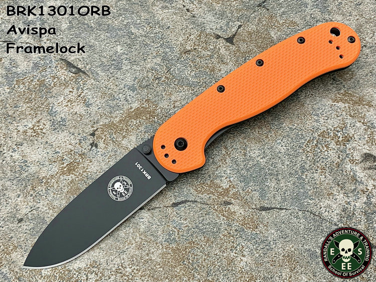 ESEE BRK1301ORB Avispa Framelock ɫͿ ɫG10 ۵ֻ